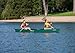 Sun Dolphin Mackinaw Canoe (Green, 15.6-Feet)