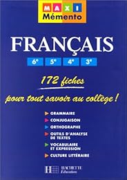 Français, 6e, 5e, 4e, 3e