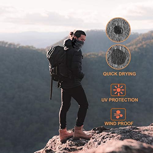 Adjustable neck gaiter for biking and masks, priced $26.99 - $22.99.