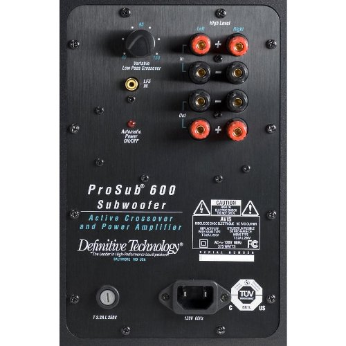 Definitive Technology ProCinema 600 5.1 Home Theater Speaker System (black) - Definitive Technology