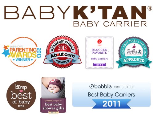 Baby K'tan Organic Baby Carrier, Natural, Small