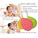 3Pcs Shower Sponges Soft Sponge Body Bath Shower Newborn baby bath towel Soft Body Bath Shower Spa Exfoliator Washing Cleansing Puff Scrubber ( Green + Yellow + Pink )
