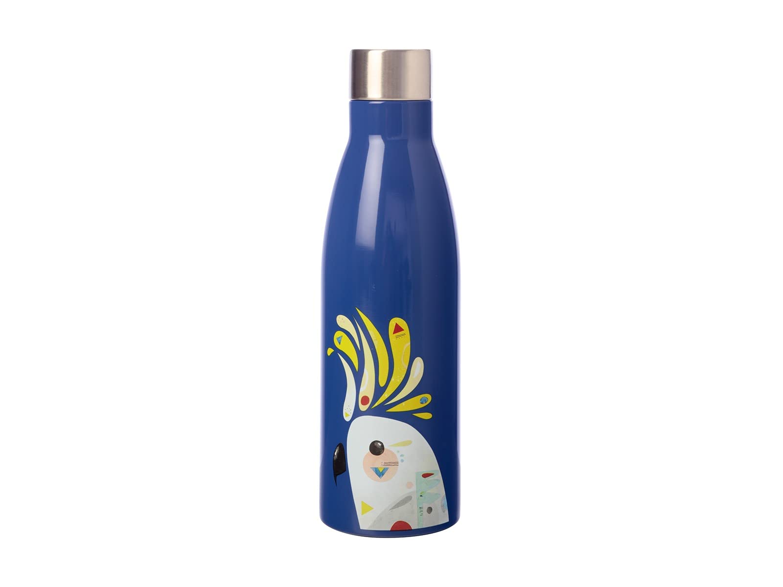 Maxwell & Williams Pete Cromer Insulated Water Bottle, Cockatoo Design, BPA Free Stainless Steel, 5ml