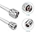 Coaxial Cable RG58 SMA Male to N Male 5m(16.4ft) Low Loss Weatherproof Extension Cable for Cell Phone Signal Booster WiFi Router 2G 3G 4G LTE Antenna