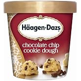 Haagen-Dazs, Chocolate Chip Cookie Dough Ice Cream, Pint (8 Count)