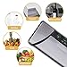 Vacuum Sealer, 4-in-1 Automatic Food Saver with Cutter, Stainless Stee Vacuum Packing Machine for Dry&Moist Food (TVS-2019)