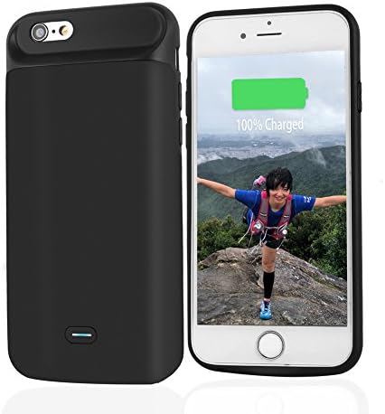 iPhone 8 / 7 battery Case, 5000mAh Extended Rechargeable Juice Battery Pack Charger Case External Portable Charging Case for iPhone 8 and iPhone 7