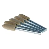 Utoolmart 6mm Wool Felt Mounted Points