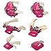 20L Travel Backpack Water Resistant Hiking Bag, Perfect for Outdoor Sports Climbing Camping Hiking Mountain, Dark Pink