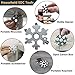 Homemaxt Easy N Genius-FEX 18-in-1 Steel Snowflakes Multi-Tool-18-in-1 Stainless Multi, 18 in 1 Incredible Tool