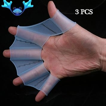 Amazon Co Jp Zybd シリコーン水泳指の水かき カエルスイミングフィン手水かきスイミンググローブ 子供水泳トレーニング手のひらフィンパドル Sports