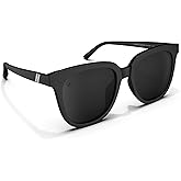 Blenders Eyewear Grove – Polarized Sunglasses – Butterfly Frames with Acetate Temples – 100% UV Protection – For Women