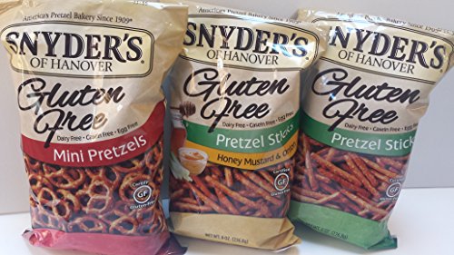 Snyder S Of Hanover Certified Gluten Free Pretzel Trio Mini Pretzels Pretzel Sticks And Honey Mustard Pretzel Sticks 8oz Per Bag Buy Online In Faroe Islands Snyder S Of Hanover Products In Faroe Islands