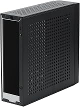 Tsadeer M09 Mini ITX HTPC Case DC Power Supply Industrial Control Desktop view 3
