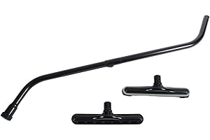 Cen-Tec Systems 94830 Commercial Cleaning Kit with Telescopic Aluminum S-Wand and Vacuum Tools, 14-Inch, Black