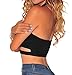 Shawhuwa Womens Sexy Crisscross Cut Out Halter Crop Top Clubwear S Black