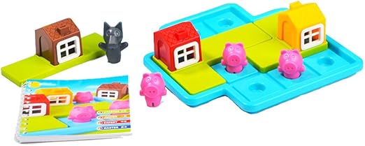 three little pigs plastic toys