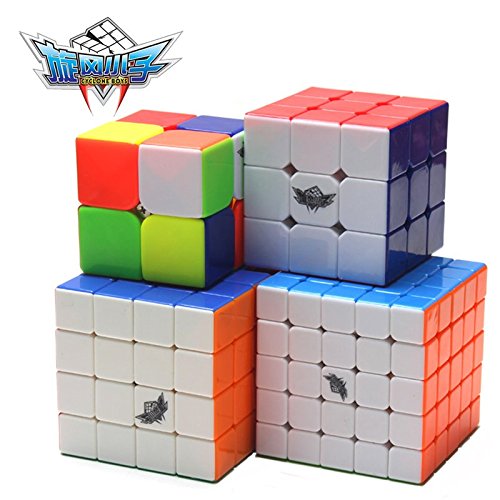 CuberSpeed Speedcubing Bundle Cyclone boys 2x2 3x3 4x4 5x5 