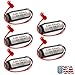 5pc Exell Battery Emergency Lighting Battery Fits and Replaces Interstate ANIC1169 Lithonia ELB1210N Lithonia ELB1P201N Lithonia ELB1P201N2 Lithonia ELB1P2901N Lithonia LQMSW3R12277ELW Saft 16440