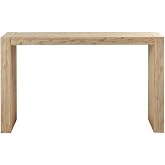 Ink+Ivy Monterey Console Table for Entryway, Minimalist Open Design, Solid Wood, Cottage Slim Behind Sofa Table with Woodgrain Finished, Rustic Living Room Furniture for Narrow Hallway, 64" W Natural