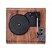 Record Player, VOKSUN Vintage Turntable 3-Speed Bluetooth Vinyl Player LP Record Player with Built-in Stereo Speaker, AM/FM Function,and Aux-in & RCA Output, Natural Woodthumb 4