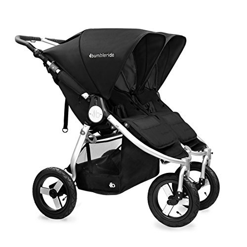 Bumbleride 2016 indie twin stroller (silver black)