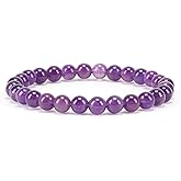 Cherry Tree Collection - Small, Medium, Large Sizes - Gemstone Beaded Bracelets For Women and Men - 6mm Round Beads
