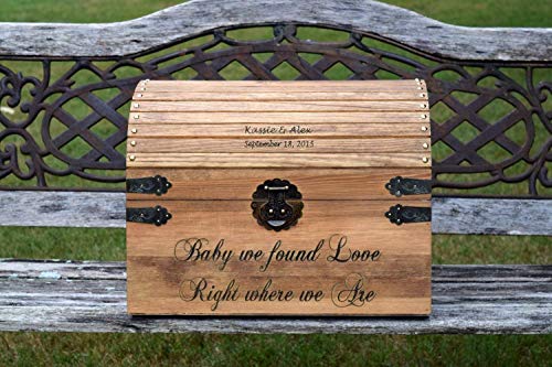 Rustic Wooden Card Box - Rustic Wedding Decor - Wedding Card Box - Card Holder - Rustic Wedding Card Box - Program Box - Wedding Box