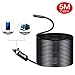 2 In 1 Smartphone USB Endoscope Inspection Camera,CrazyFire 5.5mm Android Borescope USB Inspection Camera,Waterproof OTG Micro USB Borescope Inspection Camera with 6 LEDs and 5m/16.4ft Cable