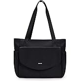 ECOHUB Tote Bag for Women Work Tote Bag with Laptop Compartments Lightweight Shoulder Bag Handbag for Travel College Teacher