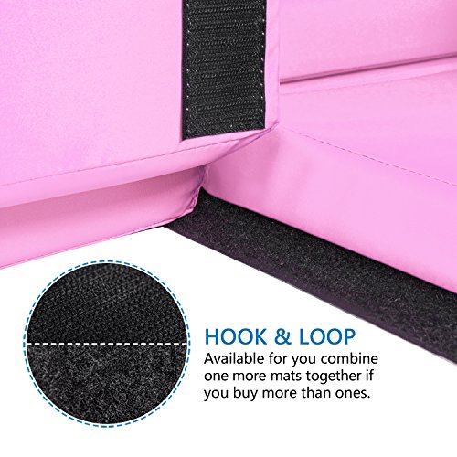 Matladin-6-Folding-Tri-fold-Gymnastics-Gym-Exercise-Aerobics-Mat-6ft-x-2ft-x-2in-PU-Leather-Tumbling-Mats-for-Stretching-Yoga-Cheerleading-Martial-Arts