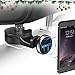 MEIDI Car Headrest Mount, Universal Car Backseat Hook for Bags Purses, Magnetic Headrest Holder for Smart Phones Tablets (Silver)