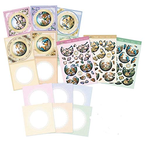 Hunkydory Crafts Delightful Birds Decoupage Card Kit