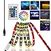 iCrius TV Backlight, 16 Color RGB Bias Lighting Led Light Strip with Remote Can Extend USB Powered Led Lighting Tape for TV Computer DIY Bicycle Car Room Party Furniture Cabinet Background