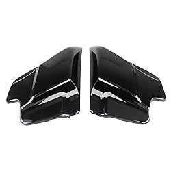 XMMT 1 Pair Gloss Black ABS Plastic Side Covers