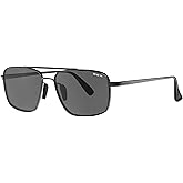 BEX Accel Sunglasses - Unisex Aviators with Polarized Lenses for High-speed Activities & Racing - Includes Case & Tools