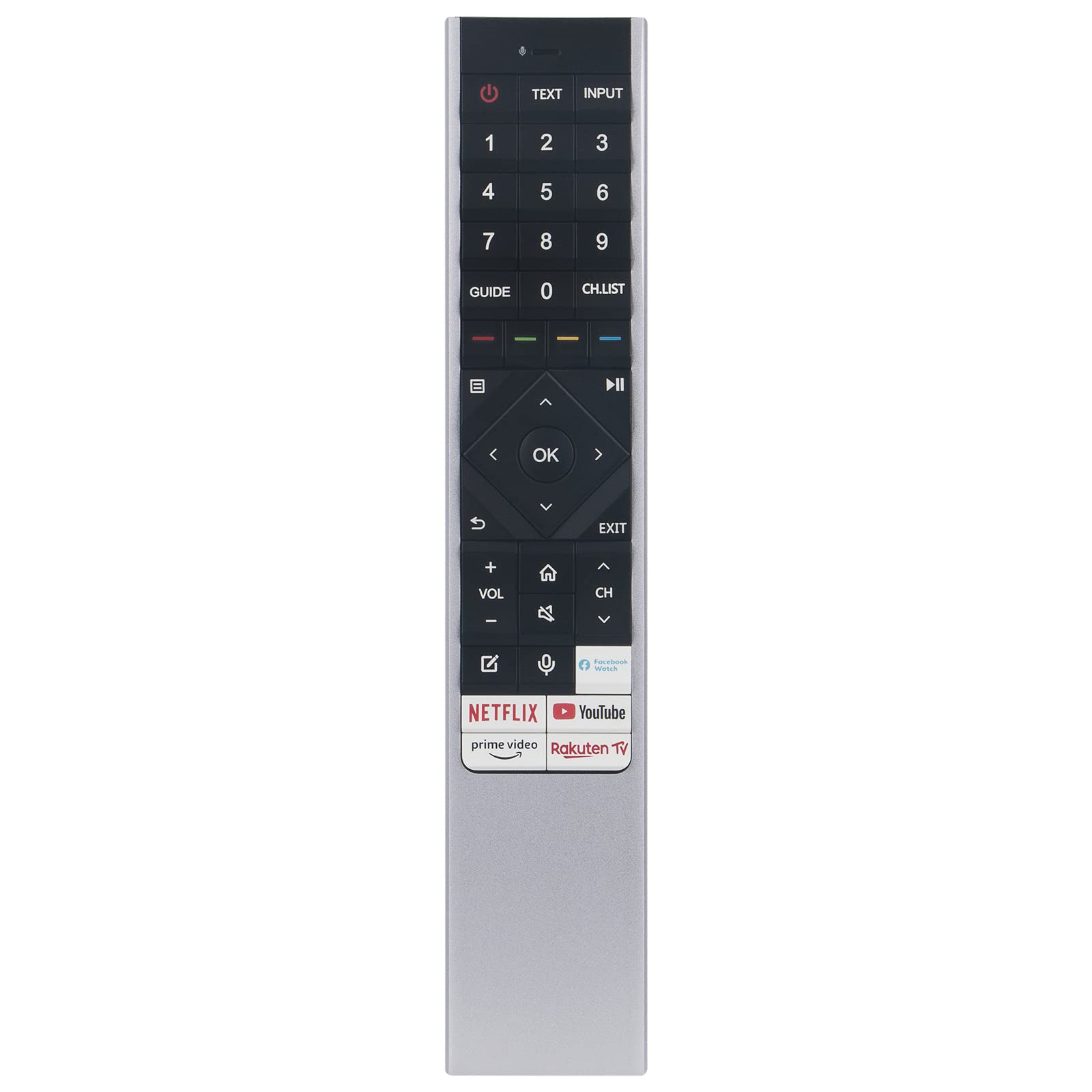 New ERF6F64H Replace Remote Control - VINABTY ERF6F64H Remote Control Replacement fit for HISENSE TV 55U7QF 55A8G 65A9G 75U9GQ Remote Controller
