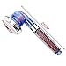 YJYdada High Turbo Pressure Shower Head Bathroom Hand Large Rainfall Water Saving Filter (Blue)