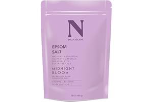Dr. Natural Epsom Salt - Bath Salts for Stress Relief - Relaxing and Skin Softening Epsom Salt Bath Soak - Magnesium Boost - 