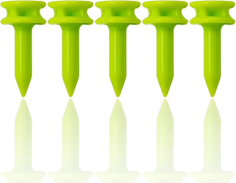 SZXMDKH Golf Tees 25MM Small Green 100 Pcs Plastic Tees