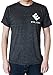 Mr Robot E Corp Mens Super Soft Tri-Blend Black T-shirt