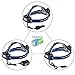 OTYTY Ultra Bright Headlamp, L2 Water resistant Headlight, 3 Modes Zoomable Flashlight with 2 Rechargeable 18650 Lithium Ion Batteries+AC Charger+Car Charger
