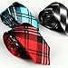 Red,Dark Turquoise,Black Skinny Necktie For Mens Slim Neck Ties Feel Silk KT3004 Dan Smith Checkers