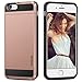 Vofolen for iPhone 8 Case Wallet Cover Card Holder Credit Card ID Slot Sliding Hidden Pocket Protective Bumper Hard Shell Hybrid Rubber Armor Case for iPhone 8 4.7 Rose Gold