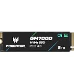 Amazon.com: Acer Predator GM7 1TB SSD: M.2 2280 PCIe Gen 4 x4 NVMe
