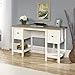 Sauder Cottage Road Desk in soft white