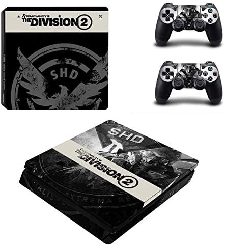 Playstation 4 Slim Skin Set – Gaming - HD Printing Vinyl Skin Cover Slimtective for PS4 Slim Console and 2 PS4 Controller by BALAKRISHNA THAKUR .