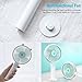 powerman Small USB Desk Fan, Super Quiet Mini Portable Battery Operated Handheld Personal Fans with 2000mA Power Bank,3 Setting for Baby,Travel,Camping and Outdoor Activities (Blue)
