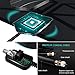 HDTV Antenna Amplified Digital HD TV Antenna 120+ Mile Range 4K 1080P Indoor Powerful HDTV Amplifier Signal Booster VHF UHF Freeview Television Local Channels w/Detachable Sign (Black)