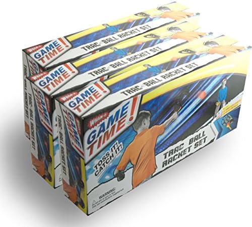 Wham-O Trac Ball 3 Pack - Set of Three Trac Ball Racket Games